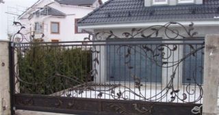 Купить откатные ворота кованые Видное, цена от 2795 руб.