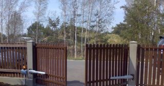 Купить распашные ворота из штакетника Видное, цена от 2743 руб.